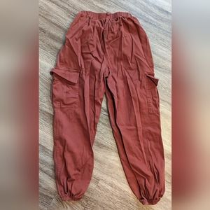 Wild Fable Women's Red Cargo Pants Size S